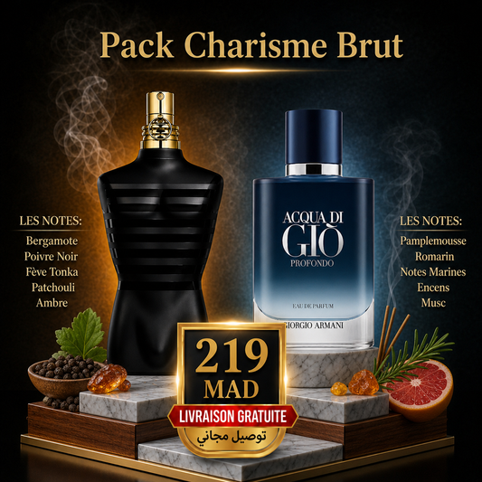 Pack Charisme Brut
