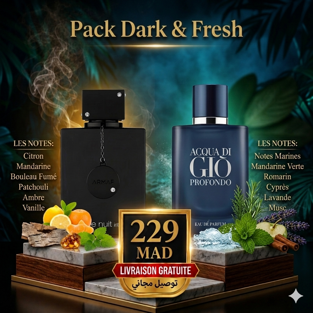 PACK DARK & FRESH