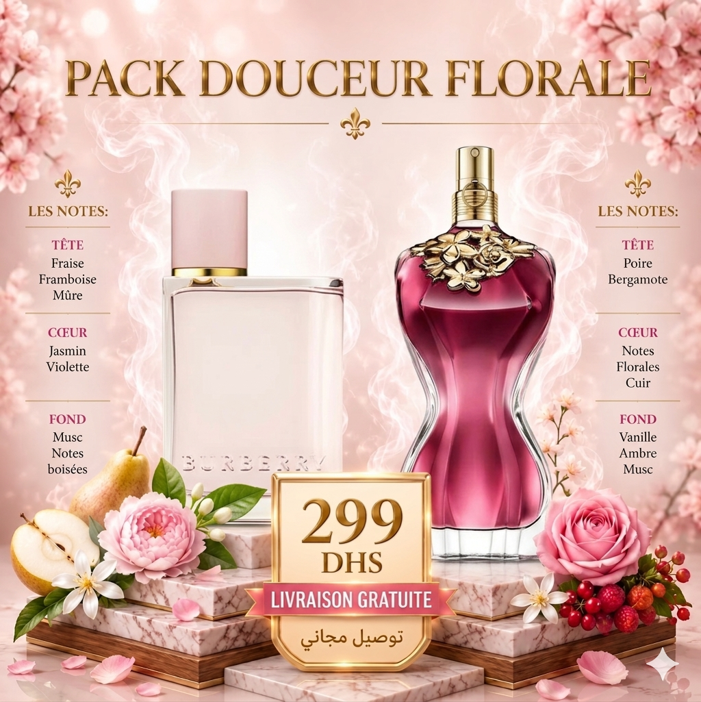 PACK DOUCEUR FLORALE