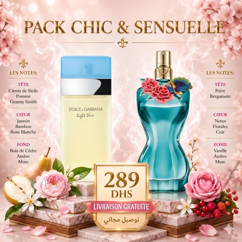 PACK CHIC ET SENSUELLE